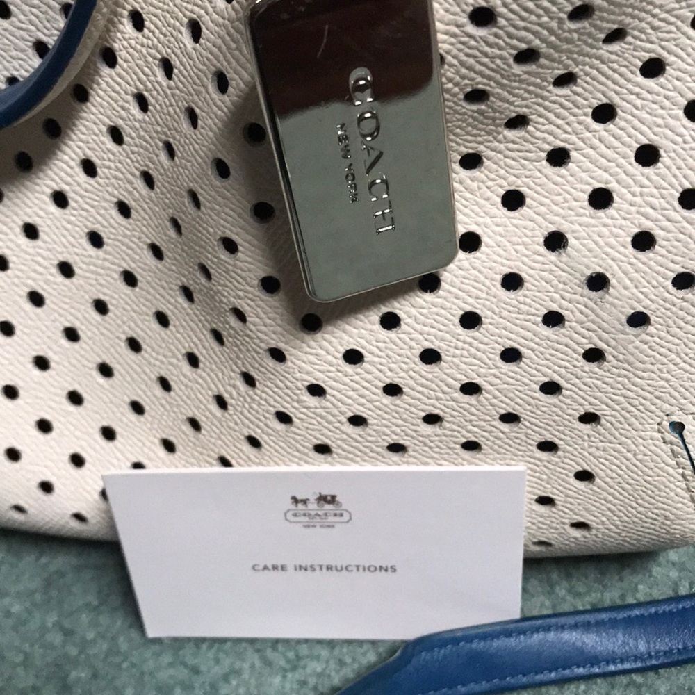 Coach “Prince Street” satchel leather handbag - Picture 2 of 6